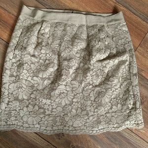 J.Crew Lace Skirt